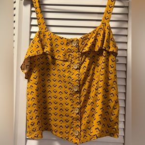 Lush Womens Button up camisole